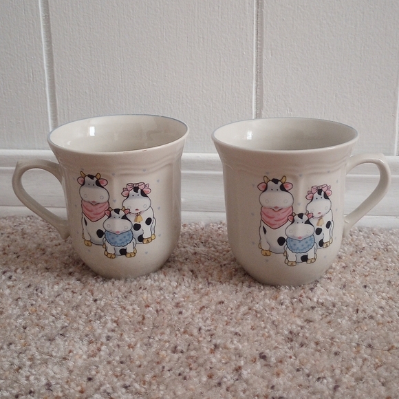Tienshan Stoneware Other - Cows Cups / Mugs